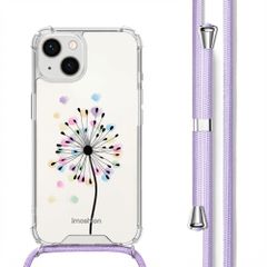 imoshion Design hoesje met koord Apple iPhone 14 - Sandstone Dandelion