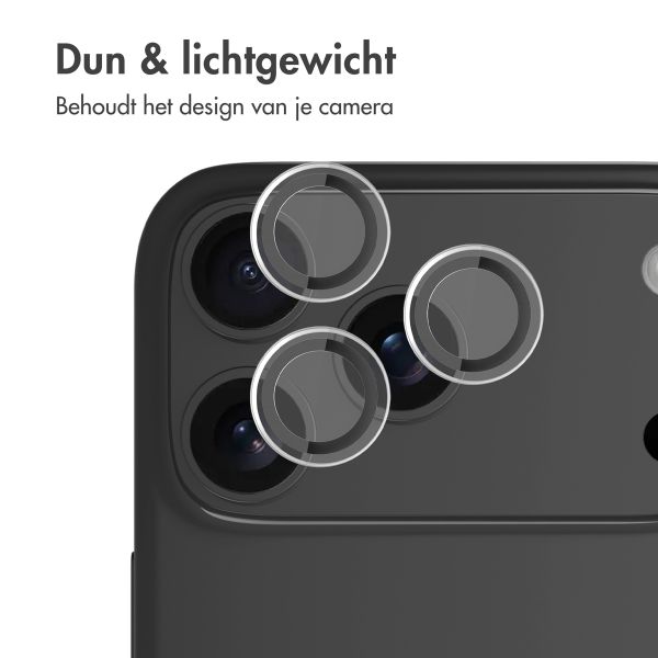 imoshion 2 Pack Camera lens protector Apple iPhone 17 Pro / 17 Pro Max - Transparant