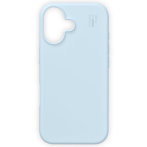 iDeal of Sweden Silicone Case Apple iPhone 16 - Light Blue