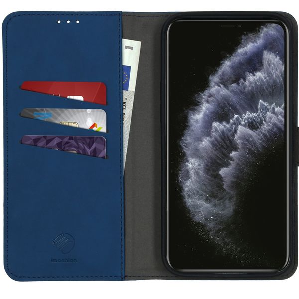 imoshion Uitneembare 2-in-1 Luxe Bookcase Apple iPhone 12 (Pro) - Blauw