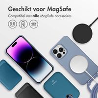 imoshion Color Backcover met afneembaar koord MagSafe Apple iPhone 14 Pro Max - Ash Blue