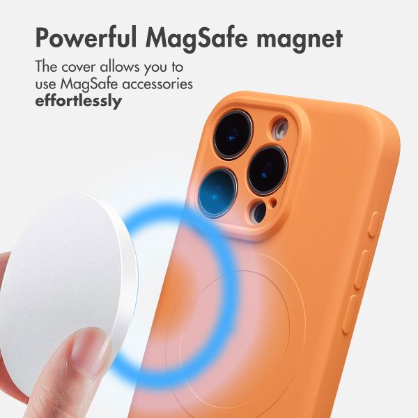 imoshion Colour Back Cover with MagSafe Apple iPhone 16 Pro - Orange