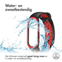 imoshion Siliconen sport bandje Xiaomi Mi Band 7 - Zwart / Rood