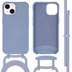 imoshion Color Backcover met afneembaar koord Apple iPhone 14 - Ash Blue