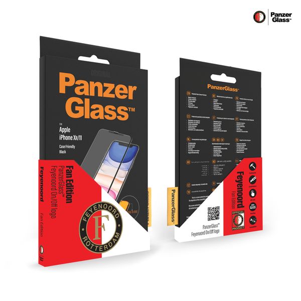 PanzerGlass Feyenoord Case Friendly Screenprotector iPhone 11 / Xr