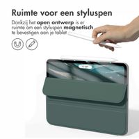 imoshion Magnetic Bookcase Apple iPad Air 11 inch (2025) M3 / (2024) M2 / Air 5 (2022) / Air 4 (2020) - Donkergroen
