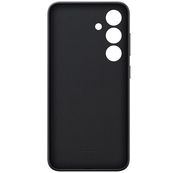 Samsung Originele Vegan Leather Case Galaxy S24 - Black