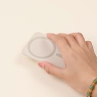 Selencia MagSafe zuignap telefoonhouder - Warm Grey