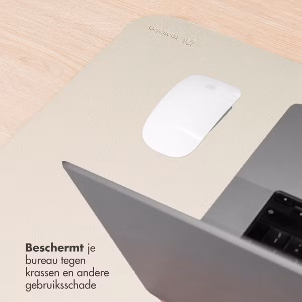 imoshion Bureau onderlegger 90 x 45 cm - M - Beige
