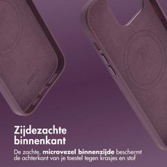 Accezz MagSafe Leather Backcover Apple iPhone 14 Pro Max - Heath Purple
