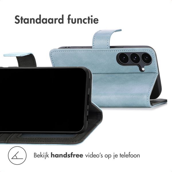 imoshion Luxe Bookcase Samsung Galaxy S26 FE - Lichtblauw