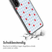 imoshion Design hoesje Samsung Galaxy A17 (5G) / (4G) - Cherry Check