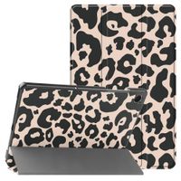 imoshion Design Trifold Bookcase Samsung Galaxy Tab A11 Plus - Leopard