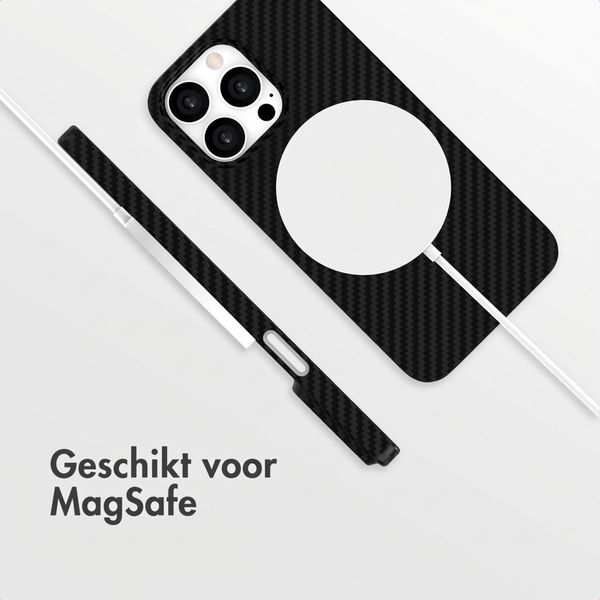 Accezz MagSafe Kevlar® Backcover Apple iPhone 13 Pro Max - Zwart