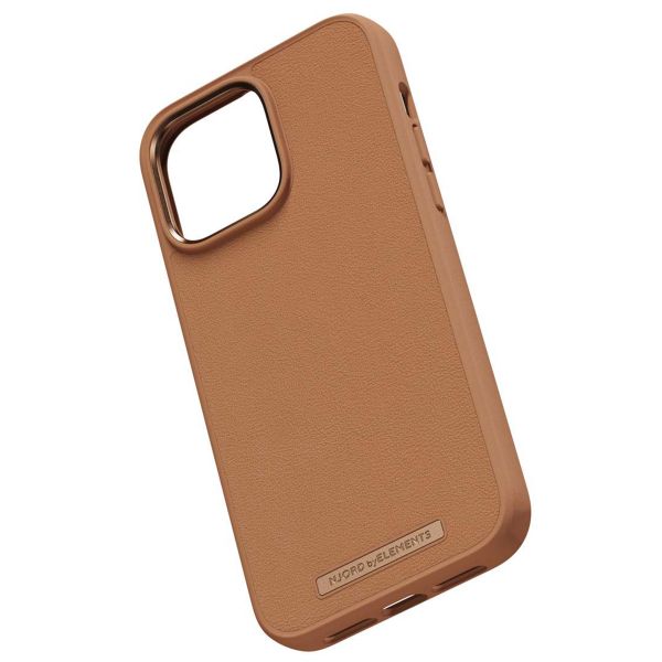 Njorð Collections Genuine Leather Case iPhone 14 Pro Max - Cognac