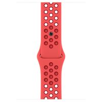 Apple Nike Sport Band voor Apple Watch Series 1 t/m 10 / SE / Ultra (2) (44/45/46/49 mm) - Bright Crimson / Gym Red