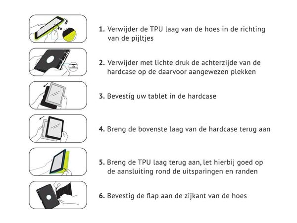 Defender Protect Bookcase iPad Mini 3 (2014) / Mini 2 (2013) / Mini 1 (2012) 