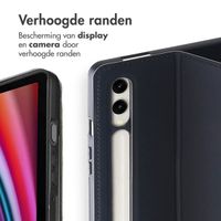 Accezz Classic Tablet Case Samsung Galaxy Tab S10 Plus / Tab S9 FE Plus / Tab S9 Plus - Zwart