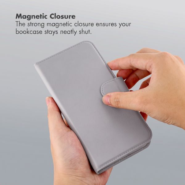 Accezz Edge detachable Bookcase with MagSafe Samsung Galaxy A27 (5G) - Grey