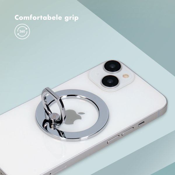 Selencia MagSafe telefoonring - Zilver