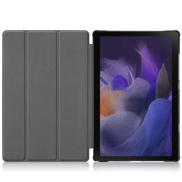 imoshion Trifold Design Bookcase Samsung Galaxy Tab A8 - Black Marble