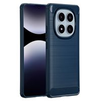 imoshion Brushed Backcover Xiaomi Redmi Note 14 Pro (4G) - Donkerblauw