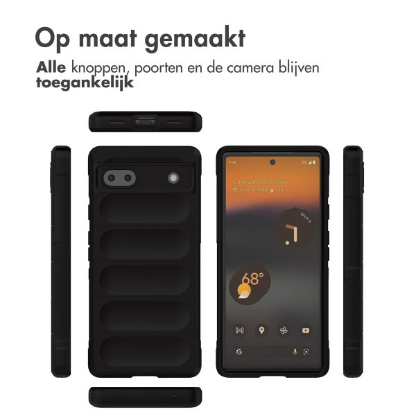 imoshion EasyGrip Backcover Google Pixel 6a - Zwart