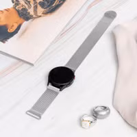 imoshion Milanees magnetisch bandje Fitbit Inspire - Maat S - Zilver