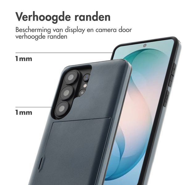 imoshion Backcover met pasjeshouder Samsung Galaxy S26 Ultra - Donkerblauw