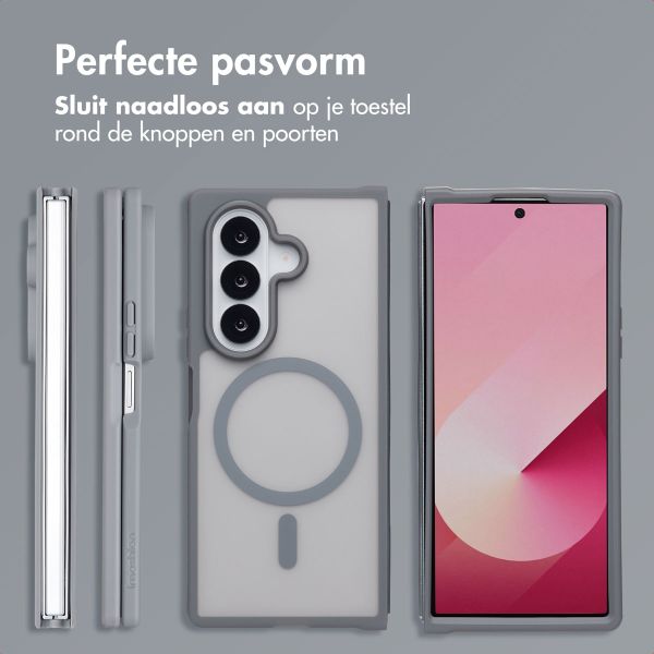 imoshion Color Guard Backcover met MagSafe Samsung Galaxy Fold 7 - Grijs