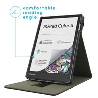 imoshion Stand Flipcase Pocketbook InkPad Color 3 / InkPad 4 - Zwart