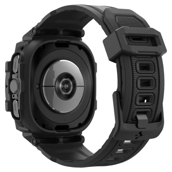 Spigen Rugged Armor™ Pro Case Samsung Galaxy Watch Ultra (2024/2025) - Mat Zwart