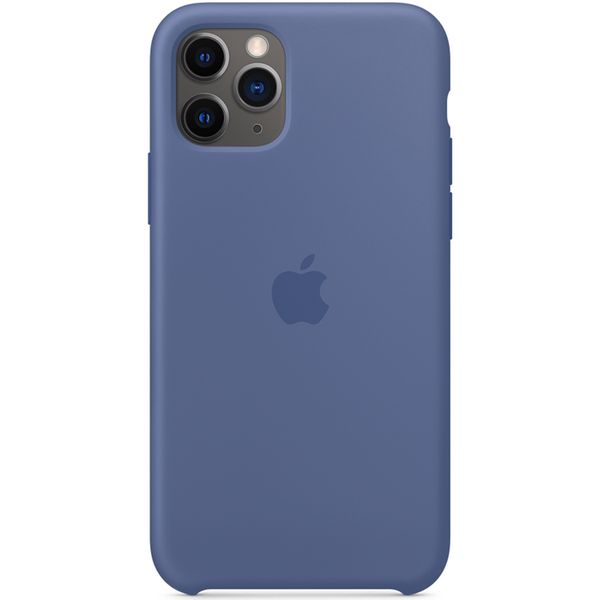 Apple Silicone Backcover iPhone 11 Pro - Linen Blue