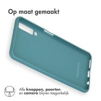 imoshion Color Backcover Samsung Galaxy A7 (2018) - Donkergroen