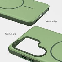 imoshion Colour Back Cover with Thin MagSafe Ring Samsung Galaxy S26 Ultra - Dark Green