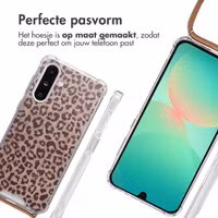 imoshion Design hoesje met koord Samsung Galaxy A26 - Leopard Mood