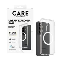 CARE by PanzerGlass Urban Combat Case Samsung Galaxy S26 - Wit