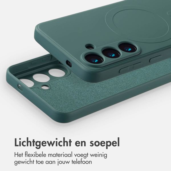 imoshion Color Backcover met MagSafe Samsung Galaxy S25 - Donkergroen