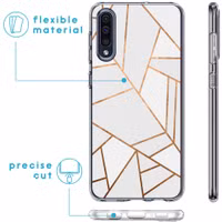 imoshion Design hoesje Samsung Galaxy A50 / A30s - White Graphic