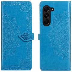 imoshion Mandala Bookcase Samsung Galaxy Z Fold 5 - Turquoise