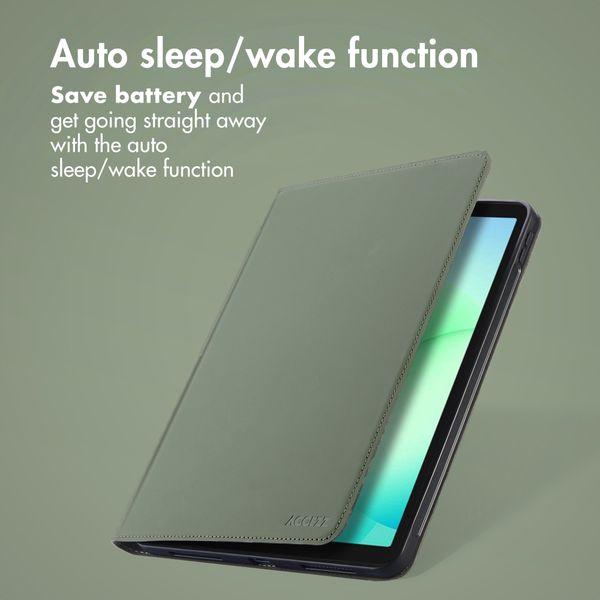 Accezz Classic Tablet Case Samsung Galaxy Tab A11 Plus - Green