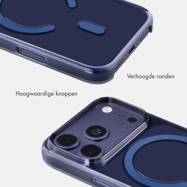 Accezz Lite Backcover met MagSafe Apple iPhone 18 Pro / 17 Pro - Donkerblauw