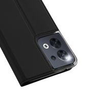 Dux Ducis Slim Softcase Bookcase Oppo Reno 8 Pro 5G - Zwart