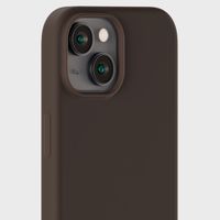 Holdit Silicone Case Apple iPhone 15 - Chocolate