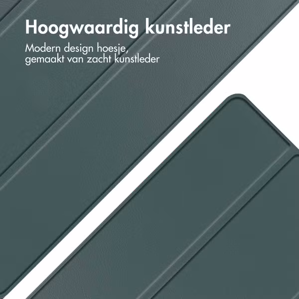 imoshion Trifold Bookcase Lenovo Tab M8 / M8 FHD - Donkergroen