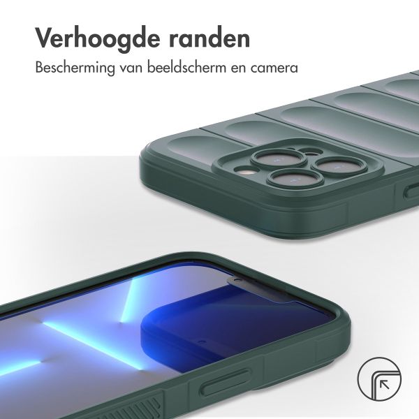 imoshion EasyGrip Backcover iPhone 13 Pro - Donkergroen