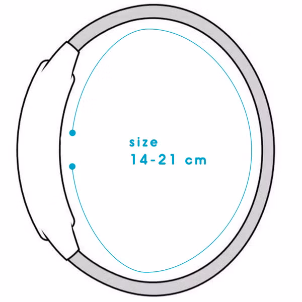imoshion Stalen watch bandje Samsung Galaxy Fit - Zwart