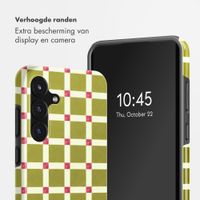 Selencia Vivid Backcover Samsung Galaxy S25 FE - Check This Olive