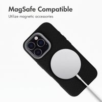 Accezz Mesh Back Cover with MagSafe Apple iPhone 16 Pro - Black