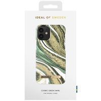 iDeal of Sweden Fashion Backcover iPhone 12 Mini - Cosmic Green Swirl